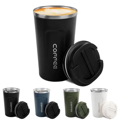 Buy Momsiv 12oz Travel Mug Insulated Coffee Cup With Leakproof Lid