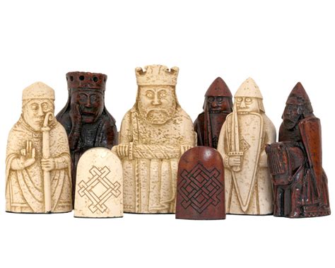 National Museums Scotland Lewis Chessmen 65mm King New Zealand Chess