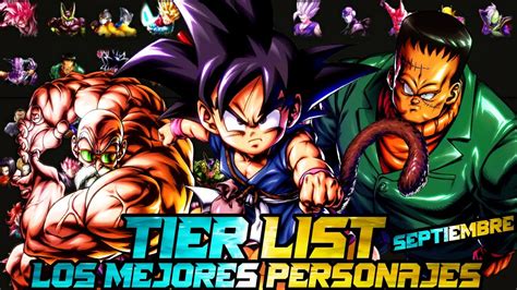 Nueva Tier List Los Mejores Personajes Del Juego Septiembre Dragon