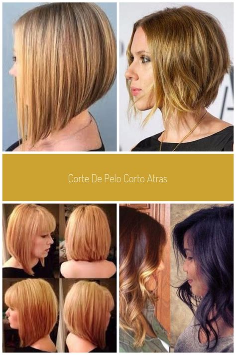 Corte De Pelo Mujer Largo Adelante Corto Atras Peinados Para Señoritas