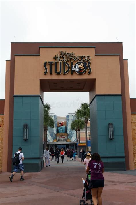 Entrance of the Universal Studios, Florida, USA Editorial Stock Image ...