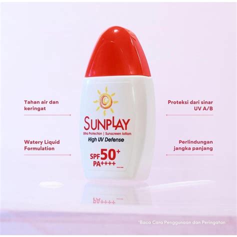 Jual Sunplay Sun Play Ultra Protection Sunscreen Lotion Spf 50 Pa 30gr Shopee Indonesia