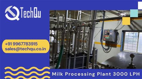 Milk Processing Plant And Machines Capacity Litres Hr At