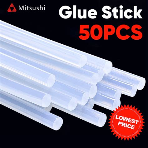 Mitsushi Pcs Hot Melt Glue Sticks Hot Glue Gun Gam Pistol Gam Panas Glue Mm X Mm