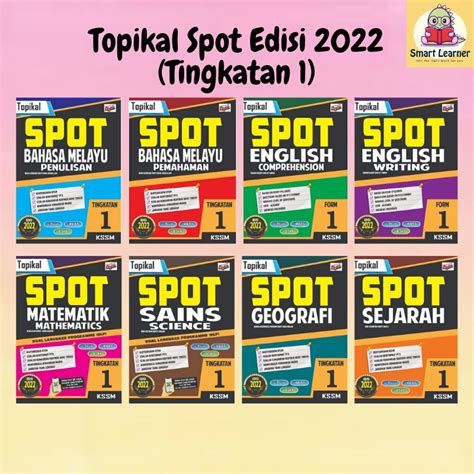 Sb Buku Latihan Topikal Spot Kssm Edisi Tingkatan Penerbitan