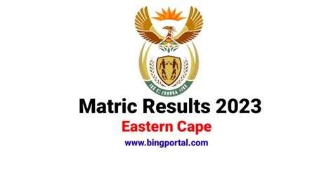 Eastern Cape Matric Results 2023 – Check here - bing portal