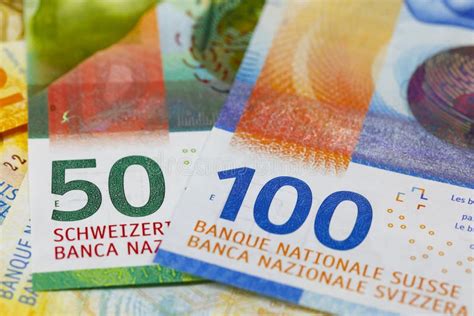 Cash In Chf Currency Swiss Franc Money Stock Photo Image Of Earnings