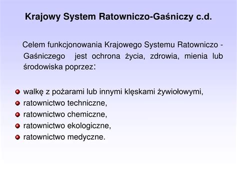 Ppt Podstawy Prawne Funkcjonowania Osp Powerpoint Presentation Free