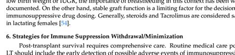 Common side effects of immunosuppressive drugs on maternal health ...