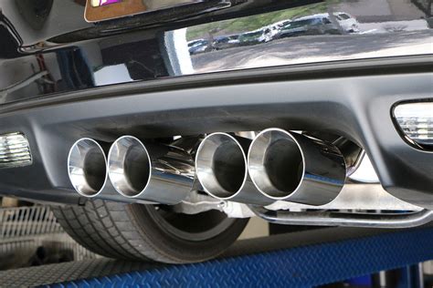 Bandb Billy Boat Exhaust Bandb Prt Exhaust System With Quad Round Tips