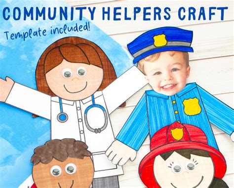 Community Helpers Art And Craft Activities