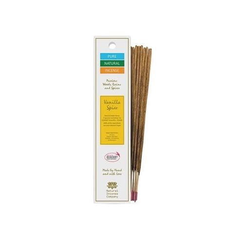 Incenso Naturale Vanilla Spice Sticks Natural Incense Company