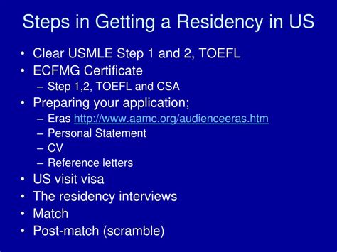 PPT GETTING INTO RESIDENCY TRAINING IN USA WELCOME TO THE JUNGLE