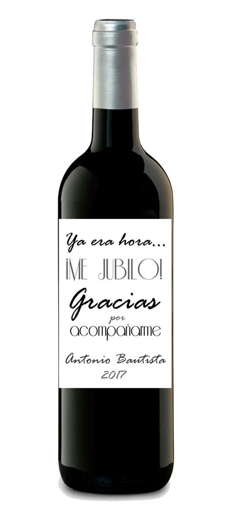 Botellas De Vino Con Etiqueta Personalizada