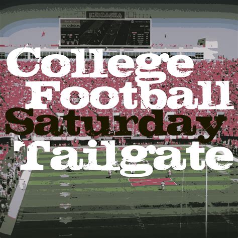 College Football Saturday Tailgate: Football Wreath {Huskers Style}