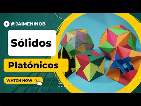 Construcción de poliedros regulares o sólidos Platónicos YouTube