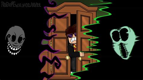 Rush Vs Ambush Roblox Doors Fanart By Rwgn On Deviantart