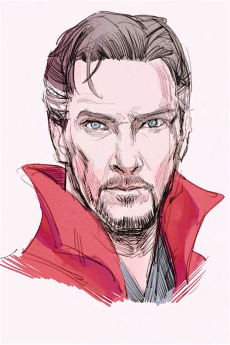 Dr Strange Sketch By Toy Desenhos Da Marvel Desenhando Retratos