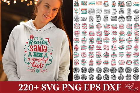 Huge Christmas Svg Quotes Bundle Graphic By Anastasia Feya Creative