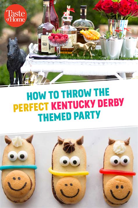 How To Throw The Perfect Kentucky Derby Themed Party Kentucky Derby