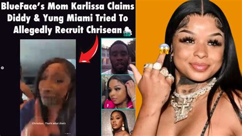 Blueface Mom Accuses Yung Miami And Diddy Of Trying To Recruit Chrisean