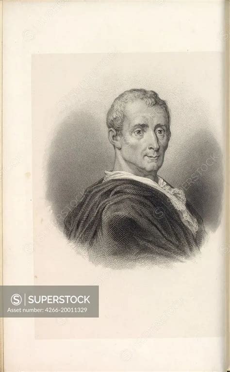 Charles De Secondat Baron De Montesquieu By Anonymous