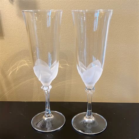 JG Durand Dining Vintage Jg Durand Florence Champagne Flutes Poshmark