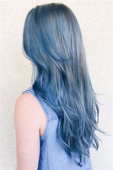 Slate Grey Hair Color