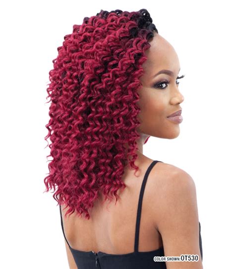 Mayde Beauty Curly Pop Crochet Braid 2x Deep Pop Super Sisters Beauty