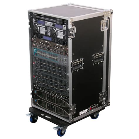 20u Pro Amp Rack With Casters Odyssey Cases Best Case Protection