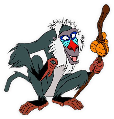 The Lion King Rafiki Zira Monkey Lion King Cartoon Monkey Clipart