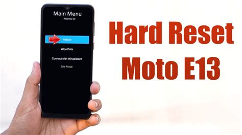 Hard Reset Moto E Factory Reset Remove Pattern Lock Password How