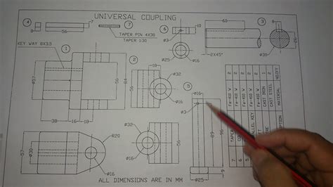 Flange Coupling Detail Drawing At Barry Mixon Blog