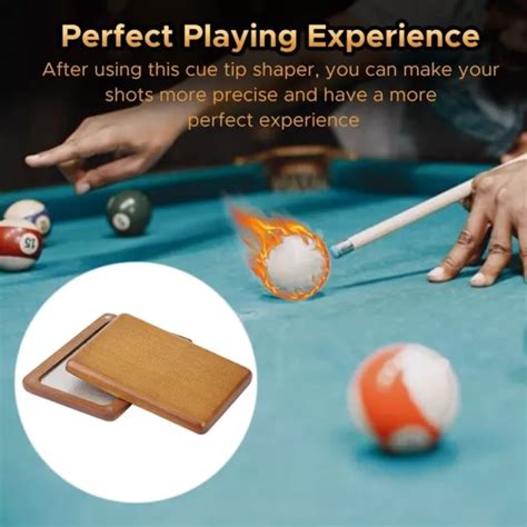 NEU AKTUALISIERUNG BILLARD Pool Queue Spitzenschleifer Snooker Stock