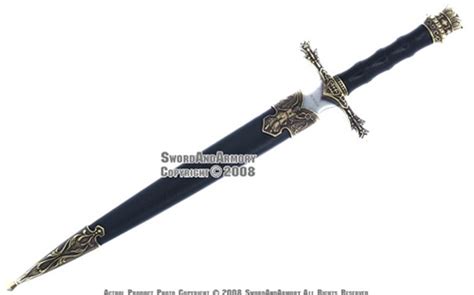 Medieval Knight Short Sword Historical King Dagger