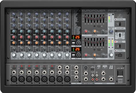 Behringer PMP1680S Микшерный пульт с усилителем в Минске - Musicpro.by