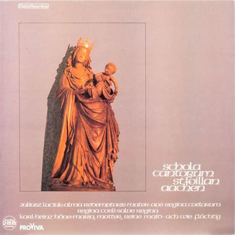 Alma Redemptoris Mater Remastered Version Schola Cantorum St