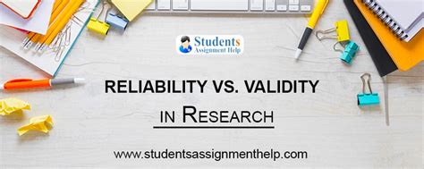 Reliability Vs Validity In Research Overview And Comparison