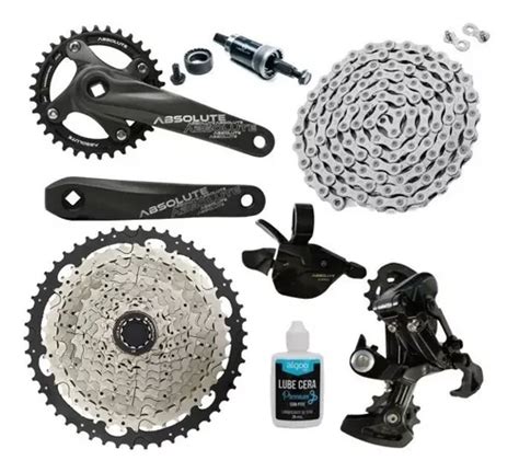 Kit Grupo 12v Completo Absolute Prime Sunrace Bike Mtb 1x12v