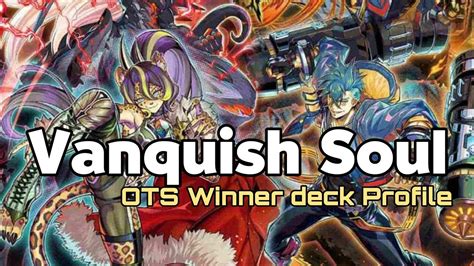 Yu Gi Oh Vanquish Soul deck profile Álvaro Solis ganador OTS