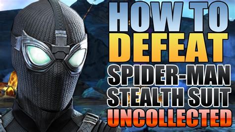 How To Defeat Spider Man Stealth Suit Phantasmagoria Uncollected Marvel Contest Of Champions