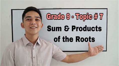 Sum And Product Of The Roots Calculator