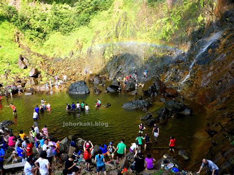 Touch Your Rainbow At Sungai Lembing S Rainbow Waterfall Jk Johor