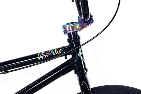 Rower BMX Academy Aspire 9 Gloss Black Rainbow Sklep AveBmx