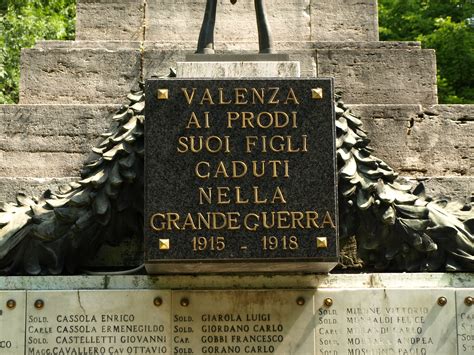 Monumento Dei Caduti Valenza Museum