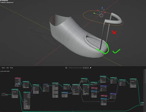 How To Solidify Curve Projected Onto Mesh With Geometry Nodes