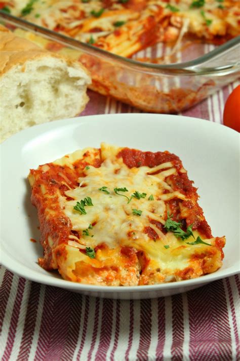 Cheesy Chicken Manicotti Recipe Sweet Peas Kitchen