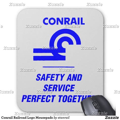 Conrail Railroad Logo Mousepads