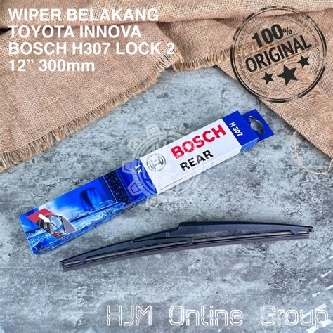 Jual WIPER BELAKANG BOSCH H 307 12 INCH INNOVA RUSH YARIS ERTIGA