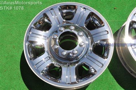 20 Ford F250 Super Duty Oem Factory Wheel F350 Chrome Clad Cc3j 1007